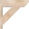 Ekena Millwork Traditional Slat Smooth Outlooker, Douglas Fir, 7 1/2"W x 24"D x 24"H OUT08X24X24TRA06SDF - alternate 2